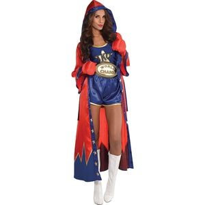Knockout Sexy Boxer Costume (Women's)